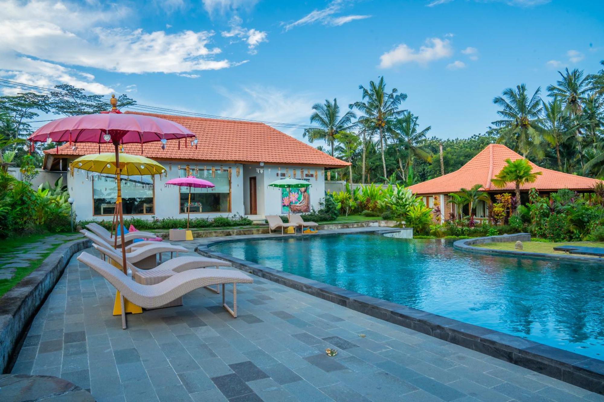 Kampung Uma Dawa Villas And Spa ウブド エクステリア 写真