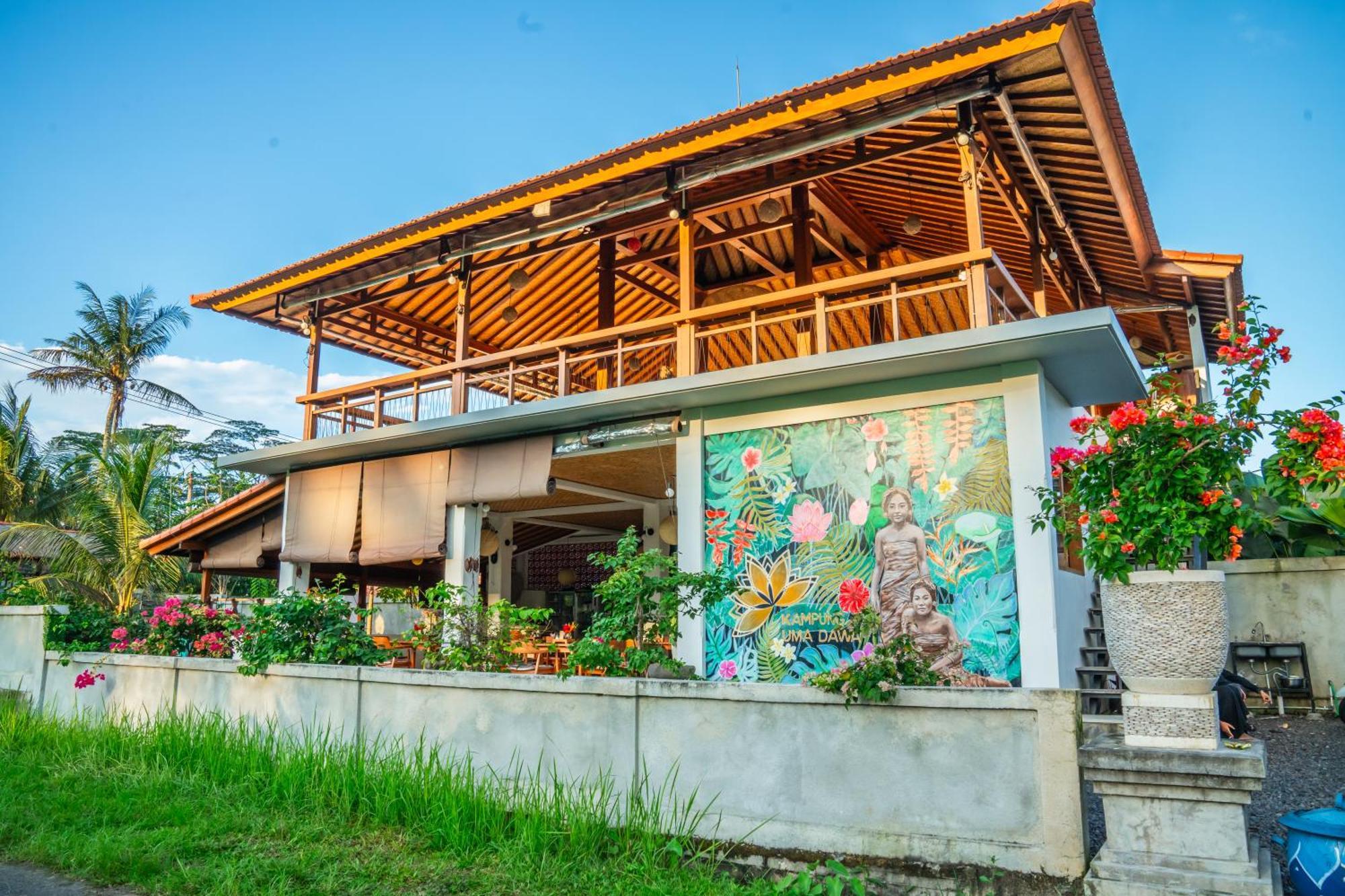 Kampung Uma Dawa Villas And Spa ウブド エクステリア 写真