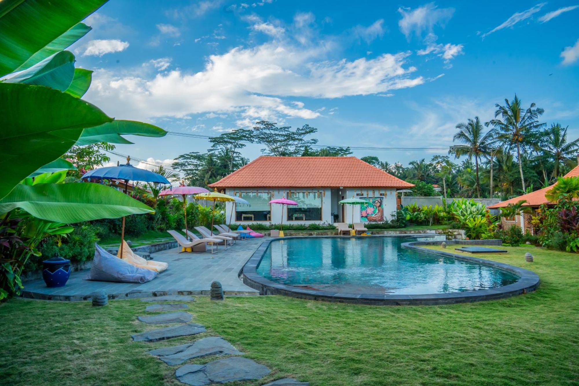 Kampung Uma Dawa Villas And Spa ウブド エクステリア 写真